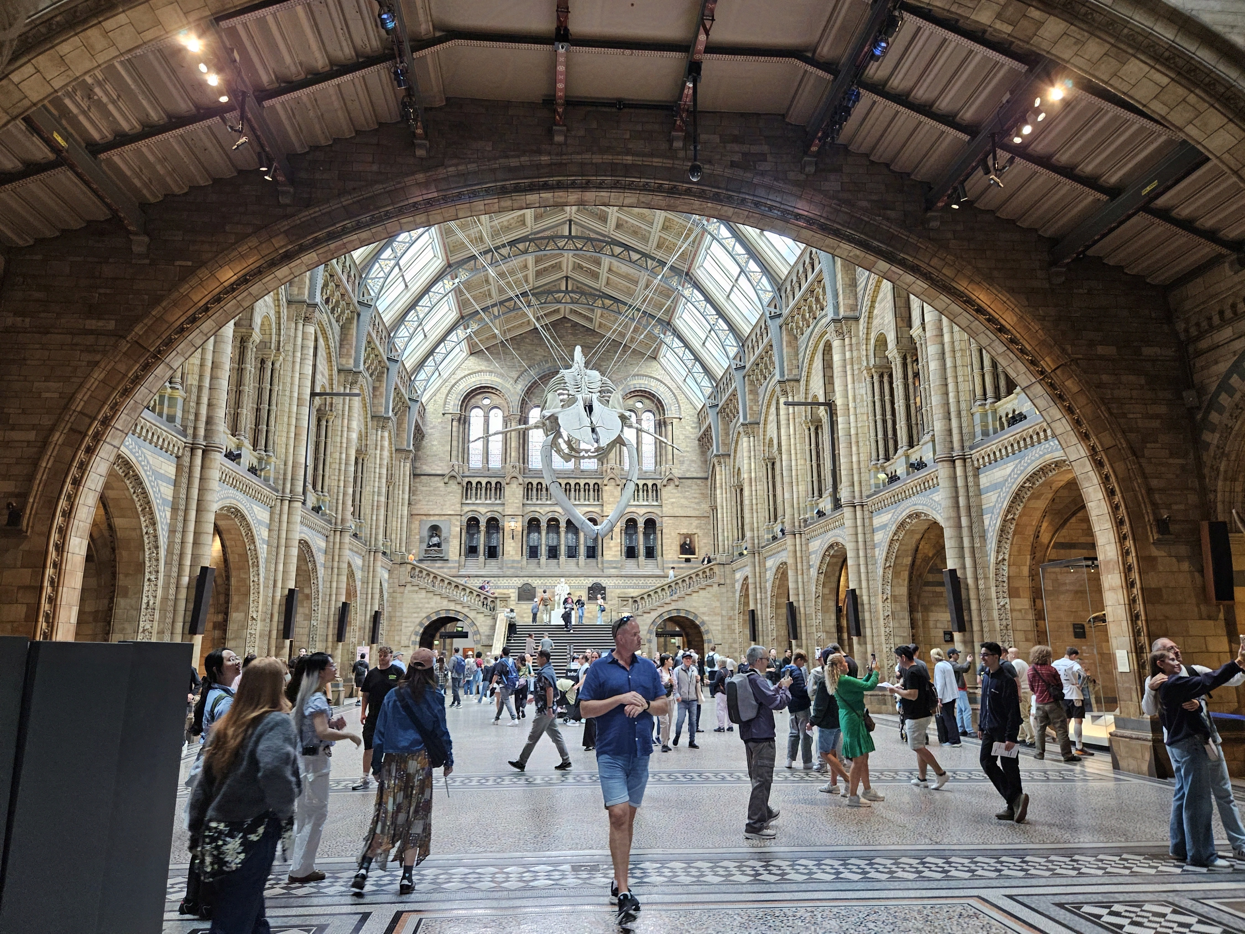 Picture of the lobby of the Museum of Natural History